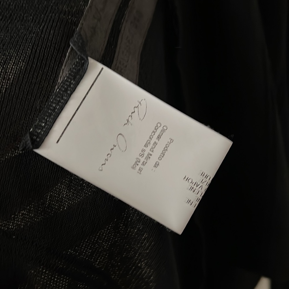 Rick Owens Cutout Cardigan Sz S - Picture 4 of 14